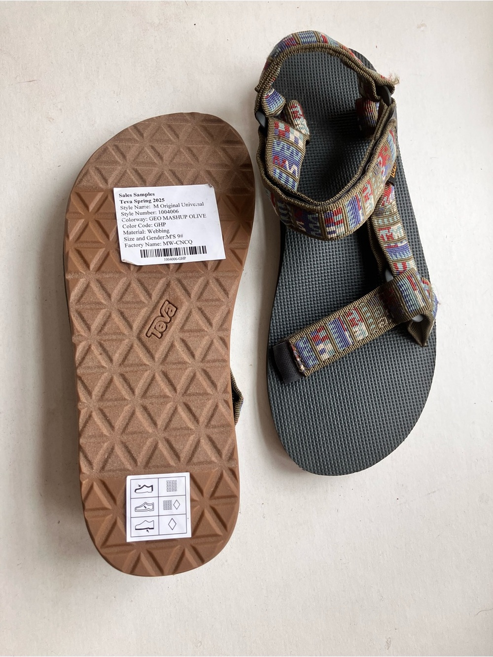 Teva Sandals Men S-9 Universal Water Sport NEW - Picture 3 of 6